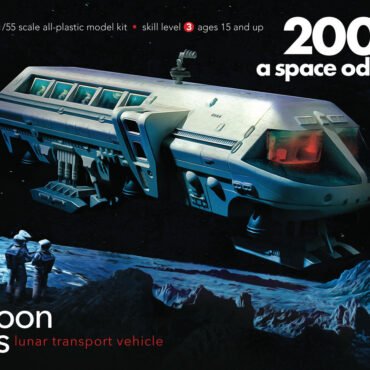 2001 Moonbus Model Kit from Moebius