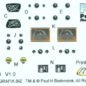 Battlestar Galactica Viper Mk 2 Photoetch & Decal Set (PGX125)