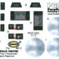 Battlestar Galactica Viper Mk 2 Photoetch & Decal Set (PGX125)