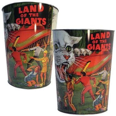 Just like the art work of the classic lunch box, 
A repro of the lunchbox is also available here at fabgearusa.com