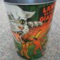 Just like the art work of the classic lunch box, 
A repro of the lunchbox is also available here at fabgearusa.com