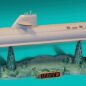 Seaview 1:350 Scale Model By Moebius