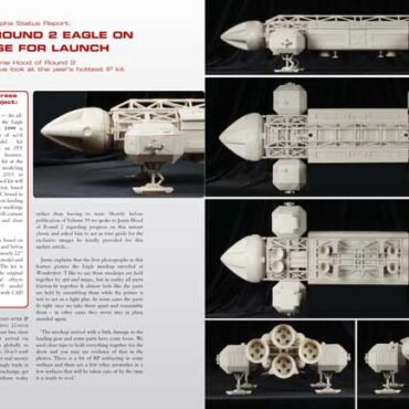 Sci Fi & Fantasy Modeller 39 Book 
Round 2 Space: 1999 22" Eagle