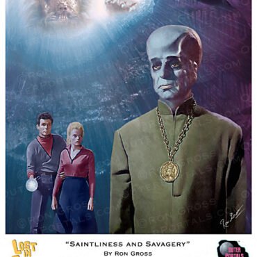 Lost in Space -  Saintliness and Savagery Print