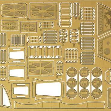 Space 1999 - 22 inch Eagle Photoetch Set 1/48 scale (PGX199)