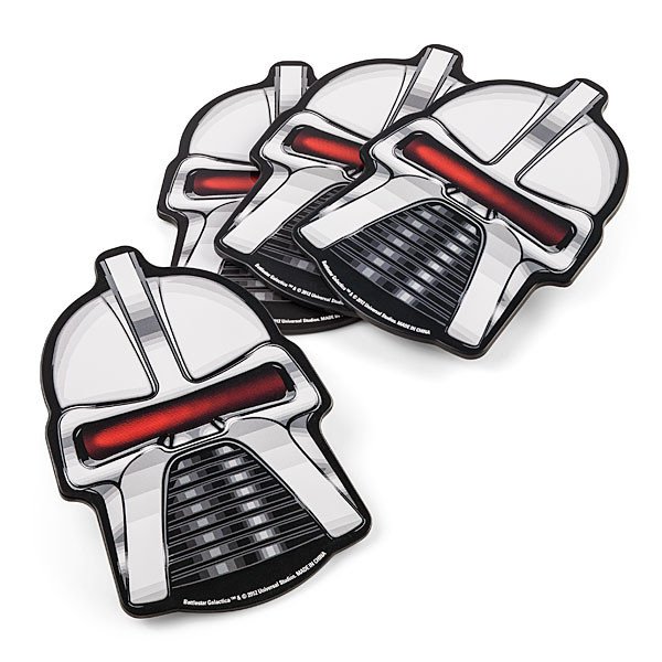 Battlestar Galactica Cylon Centurion Coasters Set of 4