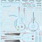 Star Trek USS Grissom & Klingon Bird of Prey (POL957)