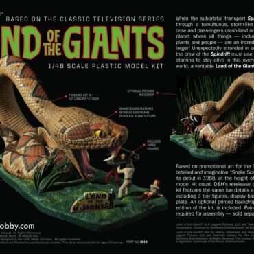 Land of the Giants Snake Diorama - Model Kit (DHG1816)