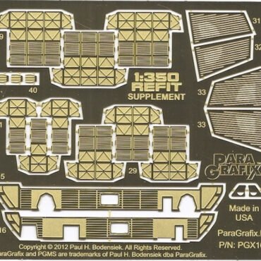 1:350 POL808 Refit Supplemental Photoetch Set (for PGX111 V1)