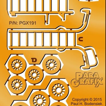 X-Wing Fighter Photoetch Set - 1/72 Scale