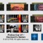 Blade Runner - Deckard's Sedan/Police Car no. 27 Photoetch Set