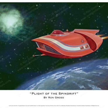 Land of the Giants " Plight of the Spindrift " Art By Ron Gross