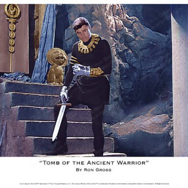 Lost In Space "Tomb of the Ancient Warrior” Art By Ron Gross - Print