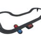 James Bond 007 Race Set - Aston Martin DB5 vs V8 - Micro Scalextric 1/64 Scale