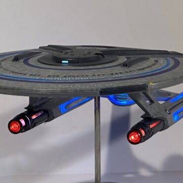 This is just an Example of it built, It is a MODEL KIT and requires you to build it