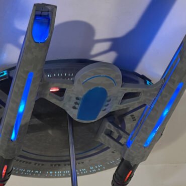 This is just an Example of it built, It is a MODEL KIT and requires you to build it