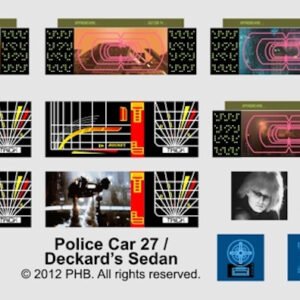 Blade Runner – Deckard’s Sedan/Police Car No. 27 Photoetch Set – PGX167
