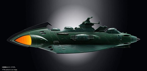 Space Battleship Yamato 2202 GX-89 Garmillas Space Cruiser Soul of Chogokin Vehicle - Image 2