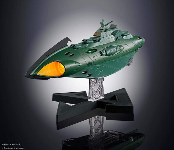 Space Battleship Yamato 2202 GX-89 Garmillas Space Cruiser Soul of Chogokin Vehicle - Image 5