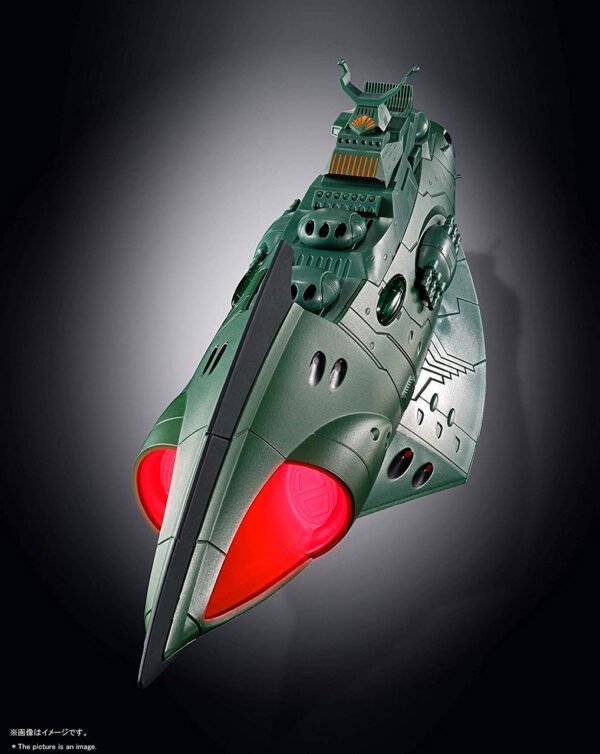 Space Battleship Yamato 2202 GX-89 Garmillas Space Cruiser Soul of Chogokin Vehicle - Image 4