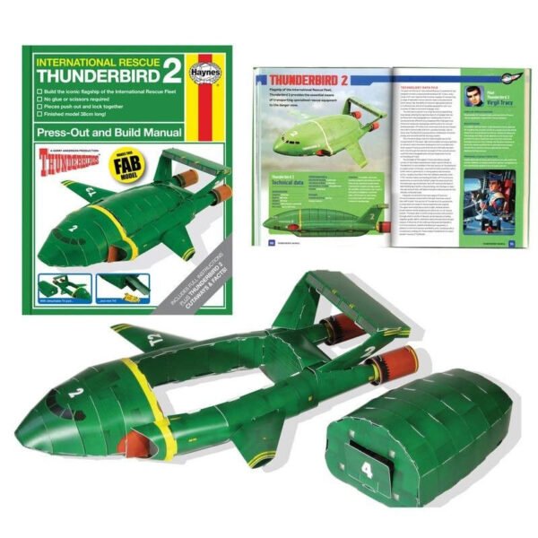 Thunderbirds - Haynes TB2 Press-Out & Build Manual - Image 3