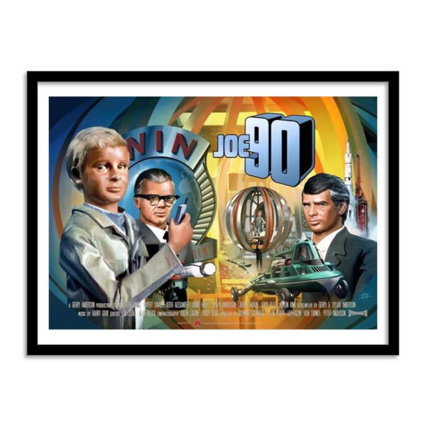 OFFICIAL JOE 90 50TH ANNIVERSARY POSTER - Image 2