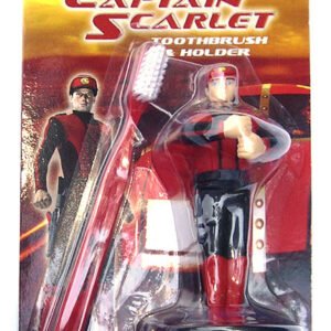 New Captain Scarlet Toothbush and Holder