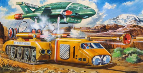 Thunderbirds Recovery Vehicle 1/72 Scale Remote Control