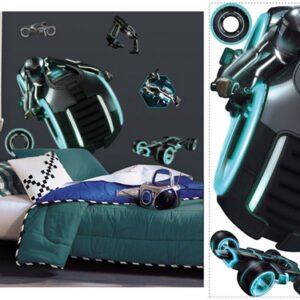 Tron – Legacy Light Cycle Glow in Dark Sticker Decal Set