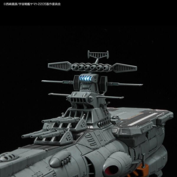 Yamato 2205 E.F.C.F DAOE-01 - ASUKA Star Blazers 1/1000 Bandai Model Kit - Image 5