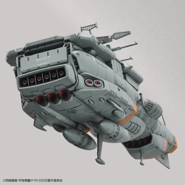 Yamato 2205 E.F.C.F DAOE-01 - ASUKA Star Blazers 1/1000 Bandai Model Kit - Image 6