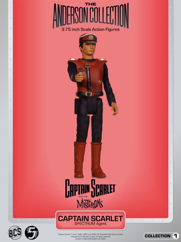 Captain Scarlet - 3.75 inch Action Figure - Image 3