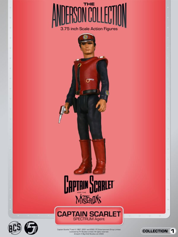 Captain Scarlet - 3.75 inch Action Figure