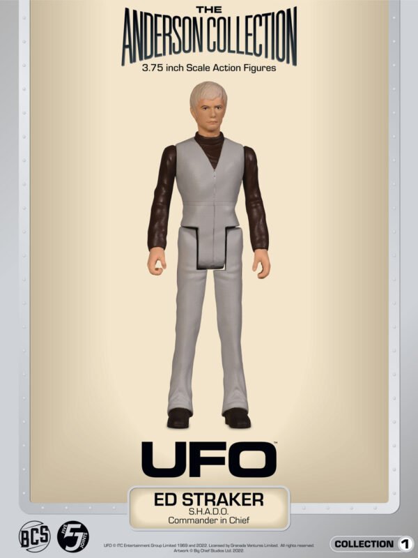 UFO - S.H.A.D.O. Commander Ed Straker 3.75 inch Action Figure - Image 3