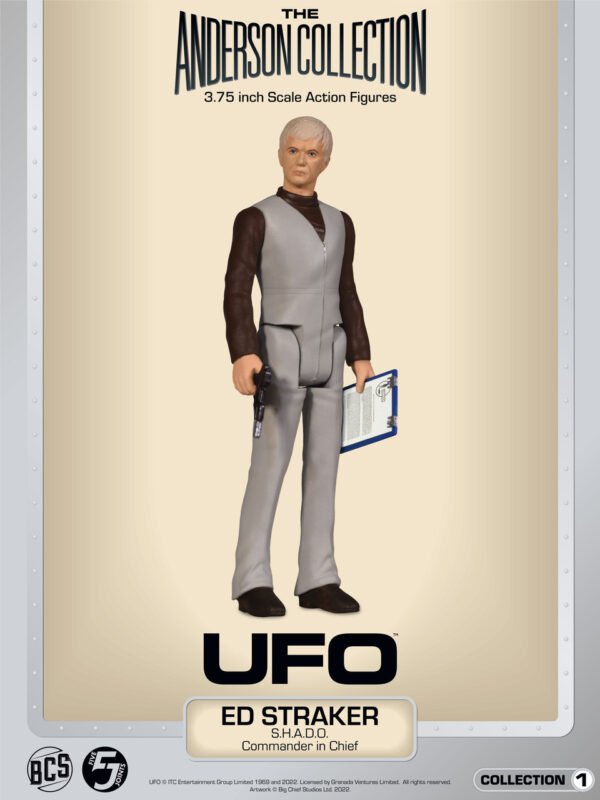 UFO - S.H.A.D.O. Commander Ed Straker 3.75 inch Action Figure
