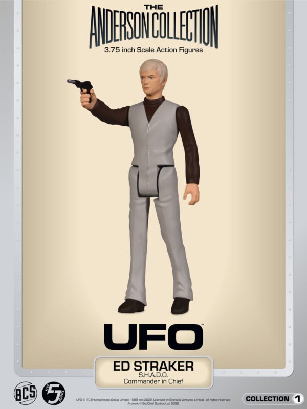 UFO - S.H.A.D.O. Commander Ed Straker 3.75 inch Action Figure - Image 4