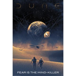 DUNE – Fear is the Mind Killer – Poster – 36 in x 24 in
