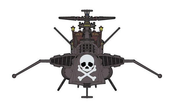 Space Pirate Captain Harlock - Dimension Voyage 1/1500 Scale Arcadia Third Ship Kai, Attack Enhanced Type - Image 7