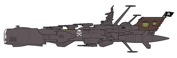 Space Pirate Captain Harlock - Dimension Voyage 1/1500 Scale Arcadia Third Ship Kai, Attack Enhanced Type - Image 6