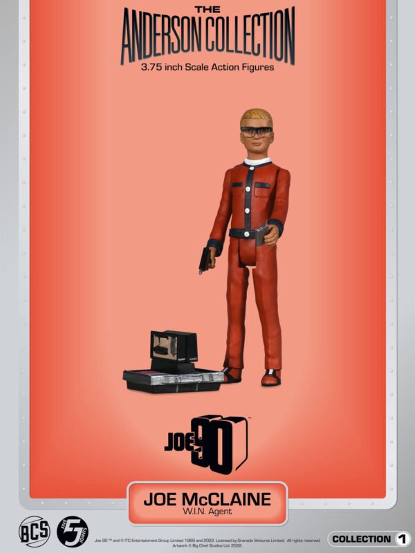 Joe90 - Joe McClaine W.I.N. Agent 3.75 Inch Action Figure - Image 3