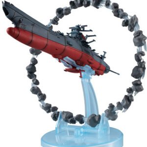 Cosmo Fleet Special Star Blazers: Space Battleship Yamato 2202 (With Asteroid Ring) Pre-Painted display !