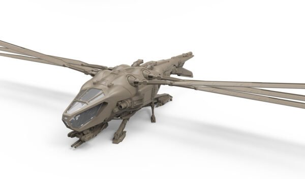 DUNE - 1/72 Scale Harkonnen Ornithopter - Image 5