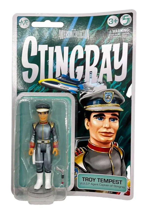 Stingray - Troy Tempest 3.75 Action Figure - Image 5