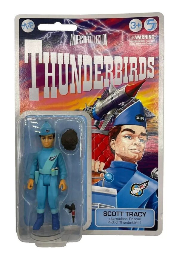 Scott Tracy 3.75 inch Thunderbirds TB1 Pilot Action Figure - Image 5