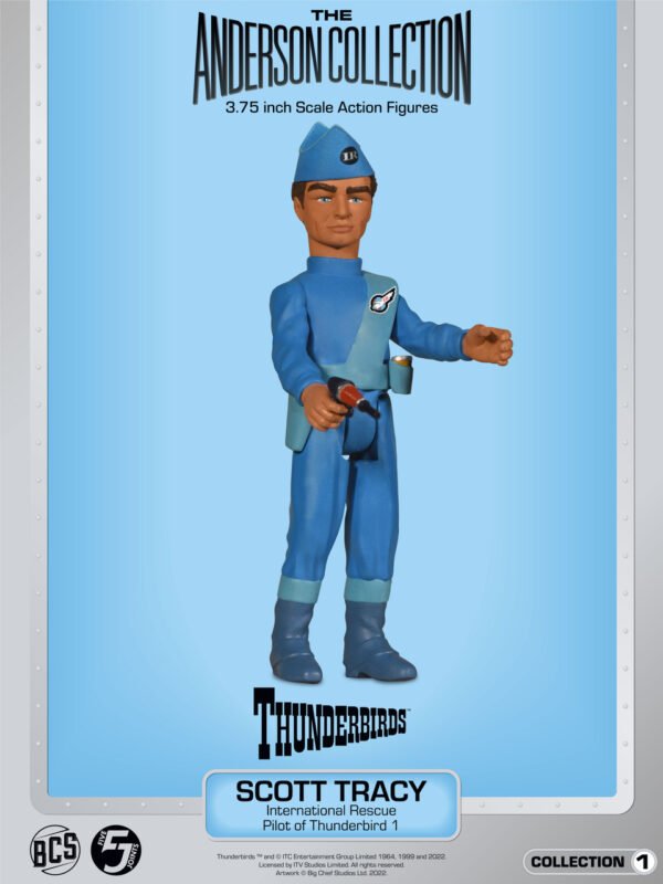 Scott Tracy 3.75 inch Thunderbirds TB1 Pilot Action Figure - Image 3