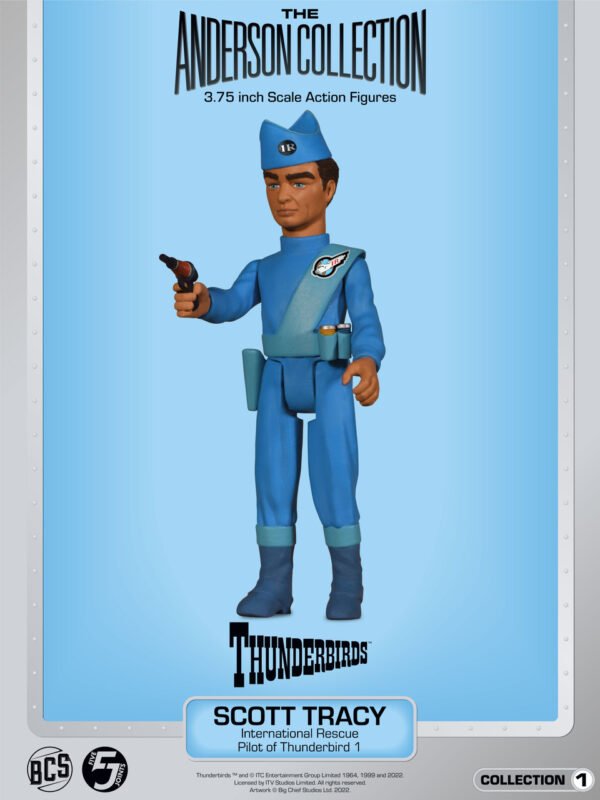 Scott Tracy 3.75 inch Thunderbirds TB1 Pilot Action Figure