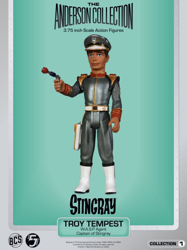 Stingray - Troy Tempest 3.75 Action Figure - Image 4