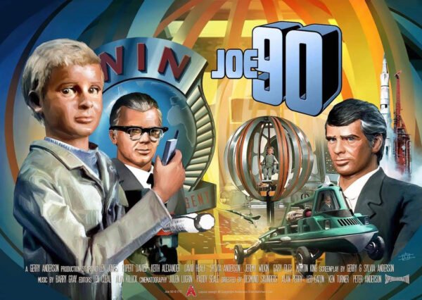 OFFICIAL JOE 90 50TH ANNIVERSARY POSTER